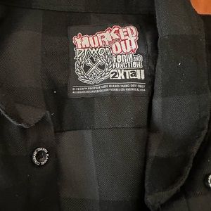 Dixxon flannel Murked Out perfect condition 2XT